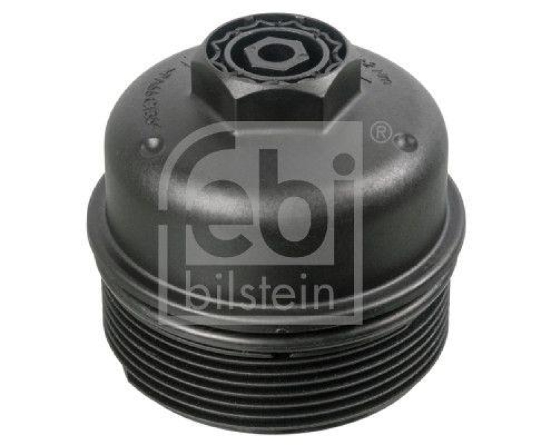 FEBI BILSTEIN 188448 Ölfilterdeckel mit Dichtring für VW-Audi