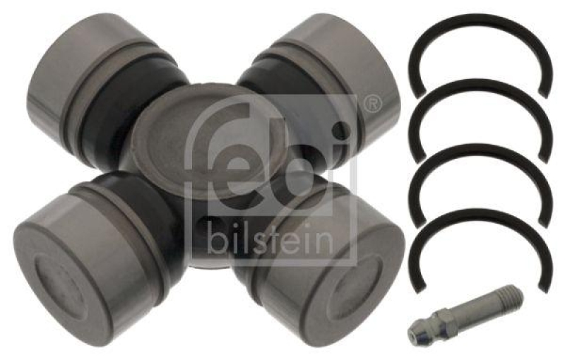 FEBI BILSTEIN 48392 Kreuzgelenk für Gelenkwelle, mit Schmiernippel für Isuzu Truck