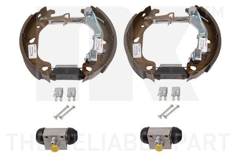 NK 442366902 Bremsensatz, Trommelbremse für FIAT