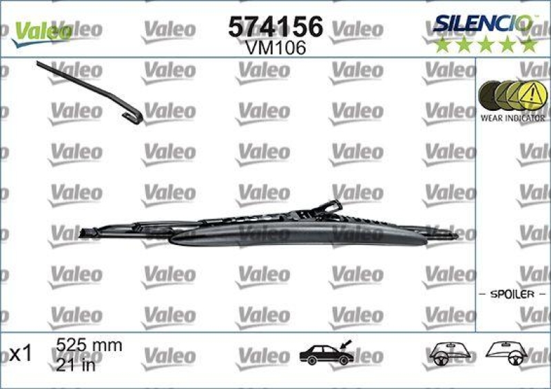 VALEO 574156 Silencio Performance (x1) VM106