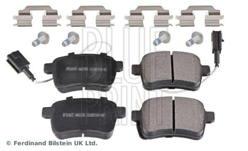 BLUE PRINT ADL144224 Bremsbelagsatz mit Befestigungsmaterial für Alfa Romeo