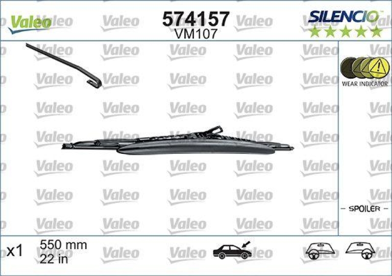 VALEO 574157 Silencio Performance (x1) VM107