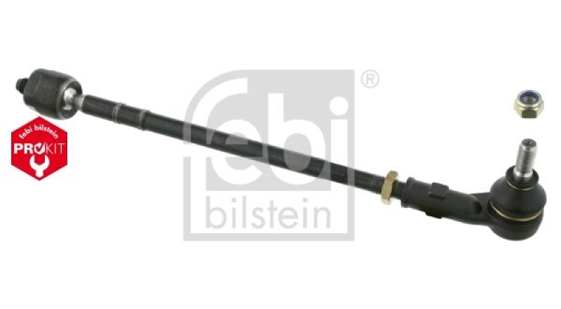 FEBI BILSTEIN 24260 Spurstange mit Endstück und Sicherungsmutter für VW-Audi