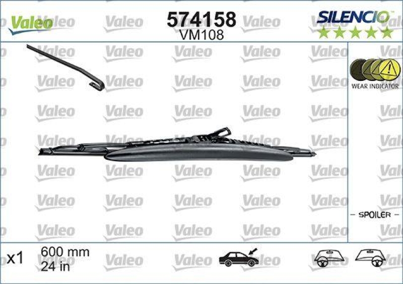 VALEO 574158 Silencio Performance (x1) VM108