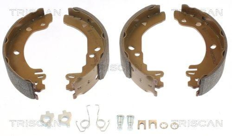 TRISCAN 8100 16518 Bremsbacken für Ford Fiesta