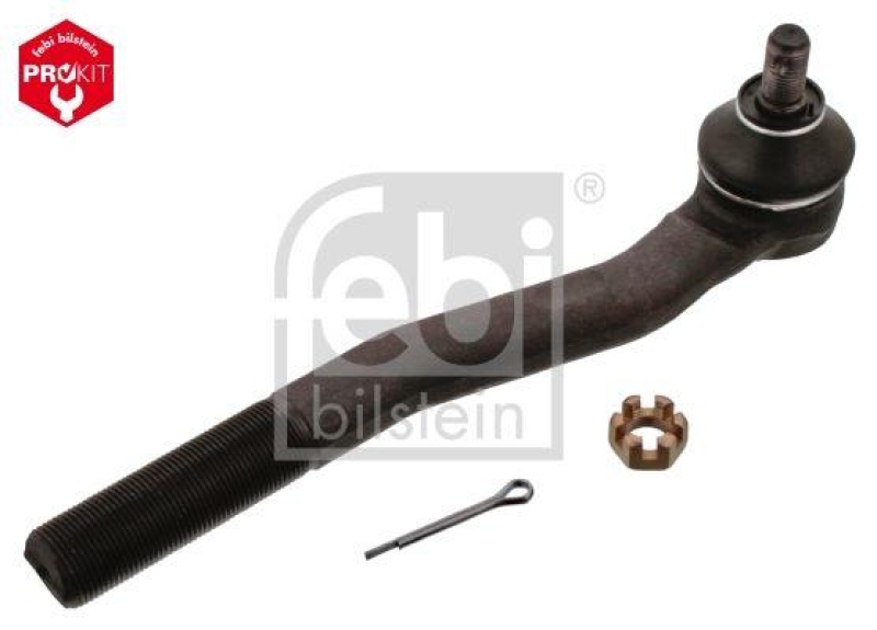 FEBI BILSTEIN 41090 Spurstangenendstück mit Kronenmutter und Splint für Jeep