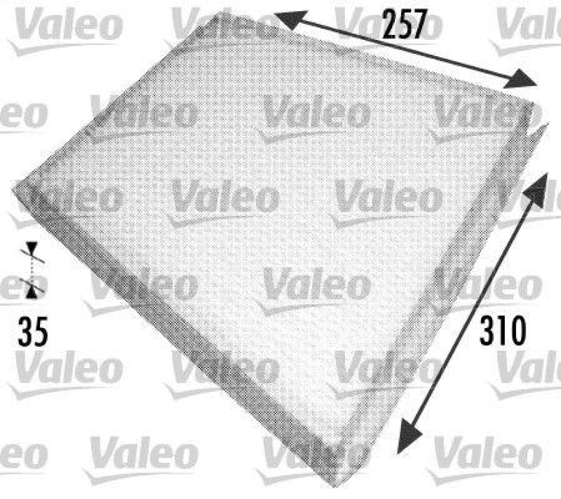 VALEO 698702 Innenraumluftfilter