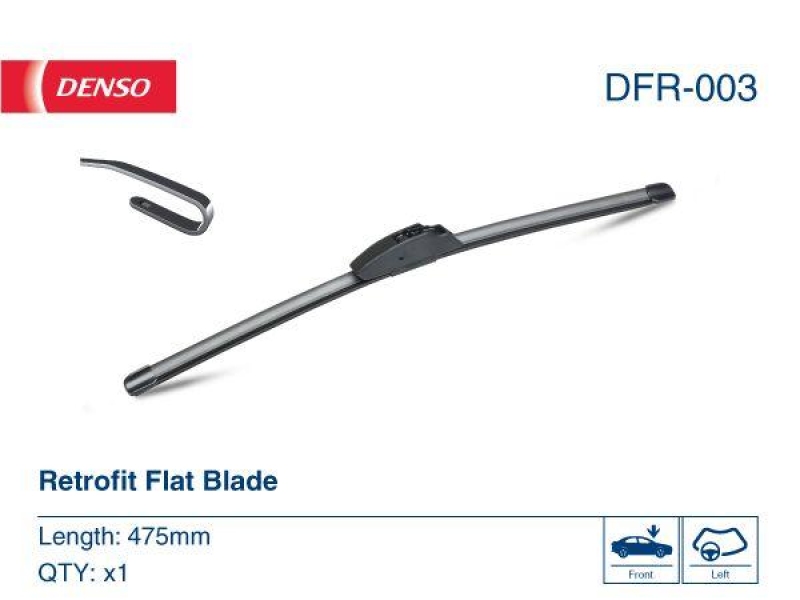 DENSO DFR-003 Wischer Retrofit flatblade FORD FOCUS (98-05)