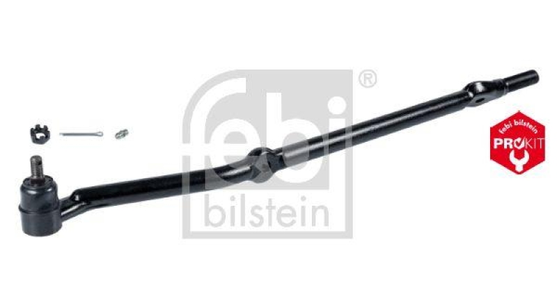 FEBI BILSTEIN 41095 Spurstangenendstück mit Kronenmutter und Splint für Jeep