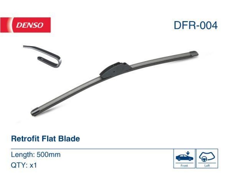 DENSO DFR-004 Wischer Retrofit flatblade OPEL ASTRA G (98-09)