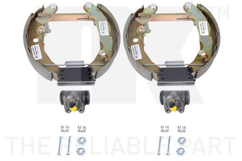 NK 442540802 Bremsensatz, Trommelbremse für FORD