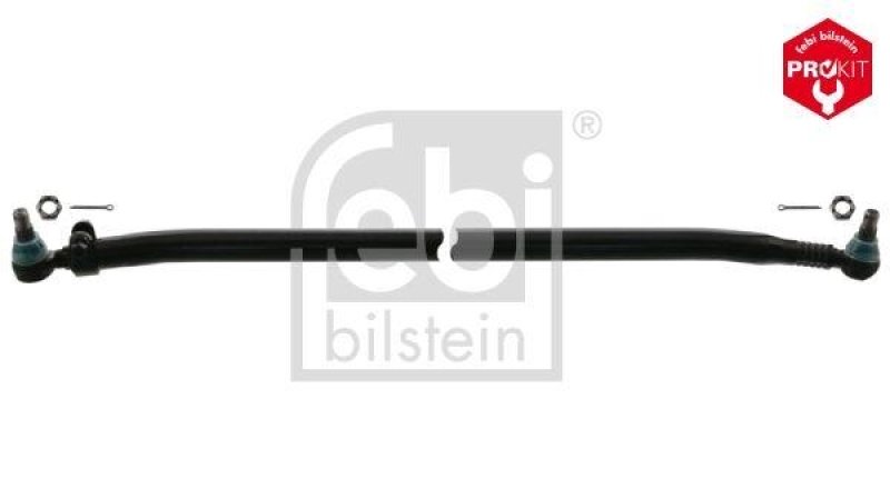 FEBI BILSTEIN 35410 Spurstange mit Kronenmuttern und Splinten für DAF