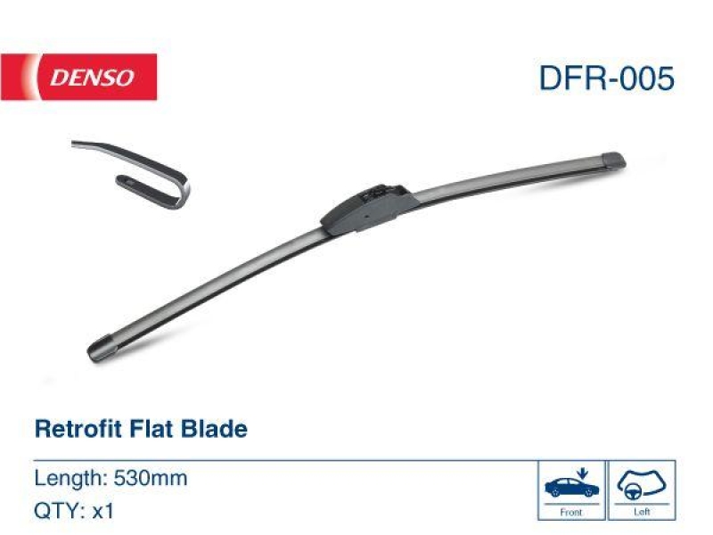 DENSO DFR-005 Wischer Retrofit flatblade BMW 3 (E36)