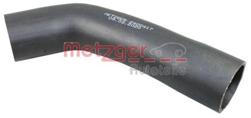 METZGER 2400417 Ladeluftschlauch für FIAT