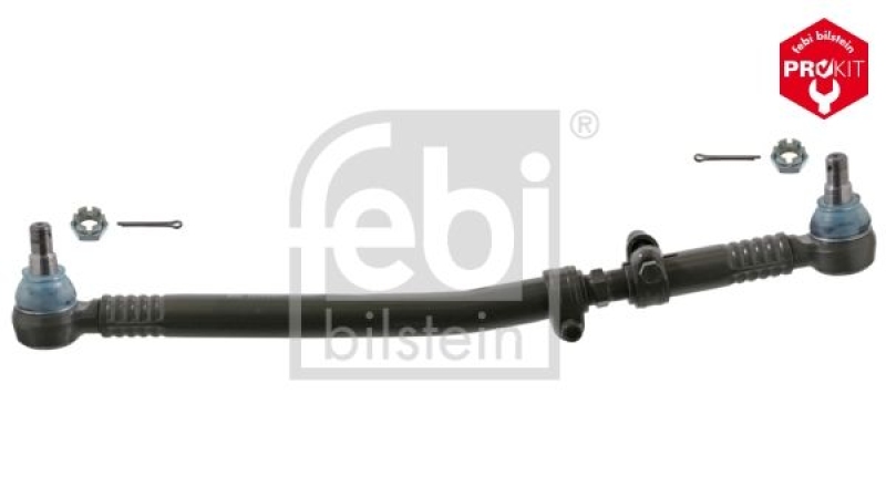 FEBI BILSTEIN 39656 Spurstange mit Kronenmuttern und Splinten für Volvo