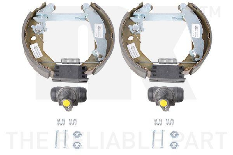 NK 442551702 Bremsensatz, Trommelbremse für FORD