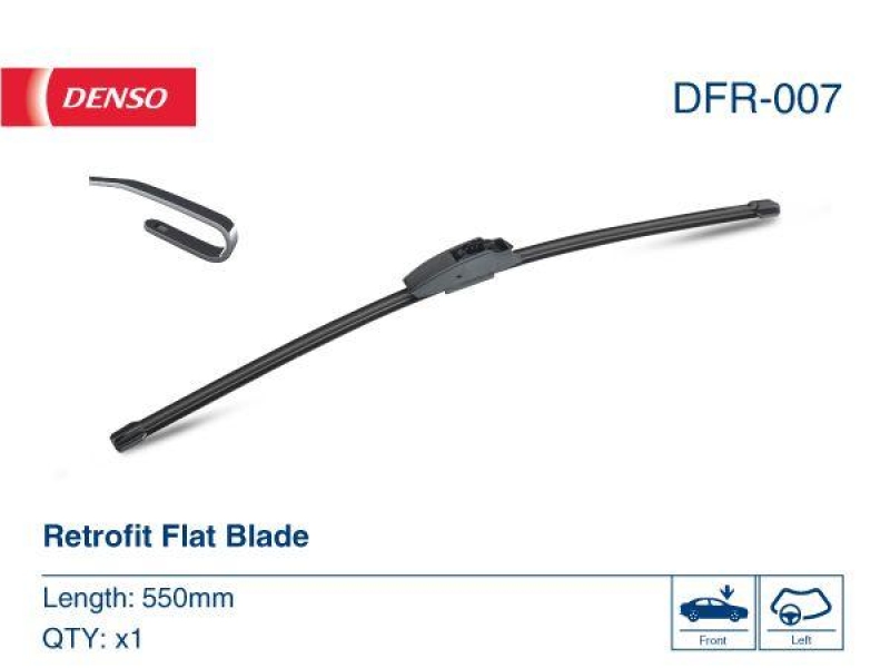 DENSO DFR-007 Wischer Retrofit flatblade OPEL ZAFIRA (99-05)