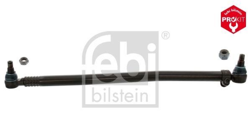 FEBI BILSTEIN 39657 Lenkstange mit Sicherungsmuttern für Volvo