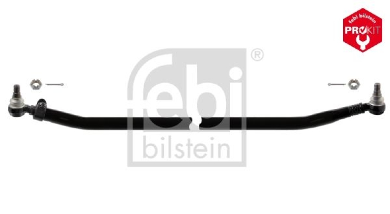 FEBI BILSTEIN 35413 Spurstange mit Kronenmuttern und Splinten für RENAULT (RVI)