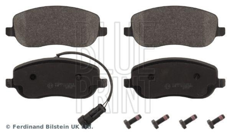 BLUE PRINT ADL144233 Bremsbelagsatz mit Schrauben für Fiat PKW