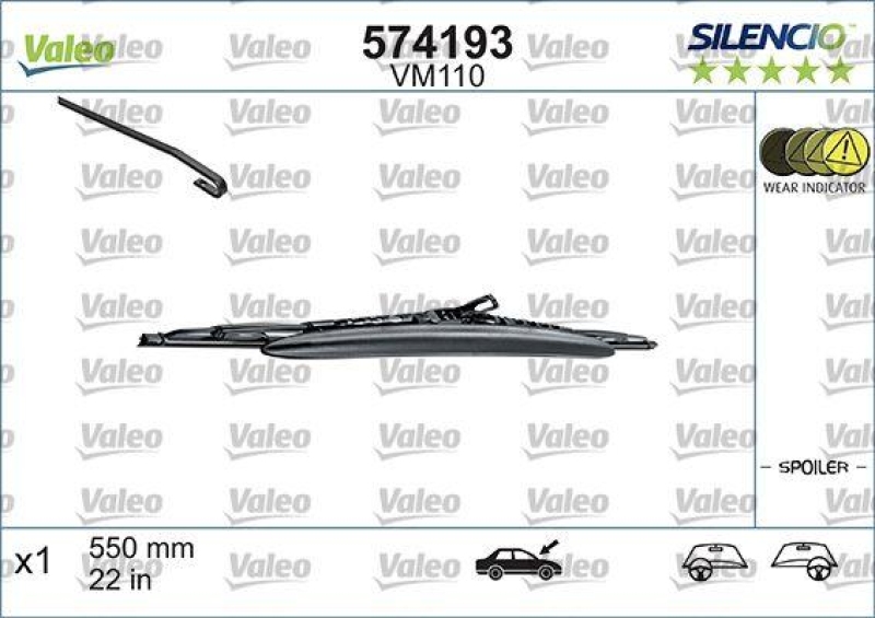 VALEO 574193 Silencio Performance (x1) VM110