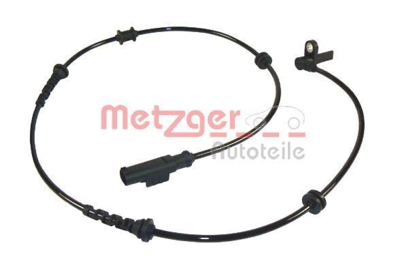 METZGER 0900929 Sensor, Raddrehzahl für FIAT/LANCIA VA links/rechts