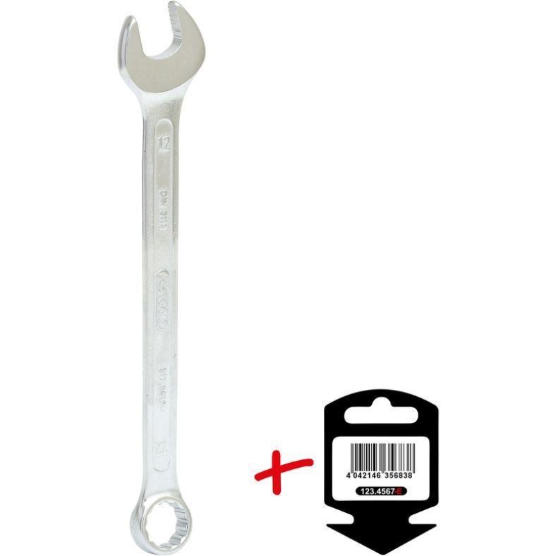 KS TOOLS 517.0612-E Ringmaulschlüssel 12mm