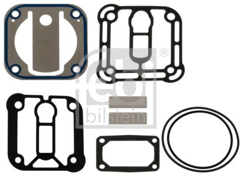 FEBI BILSTEIN 49737 Dichtungssatz Lamellenventil für Zylinderkopf am Luftpresser für DAF