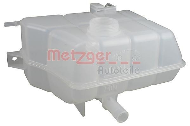 METZGER 2140287 Ausgleichsbehälter, Kühlmittel für FORD OHNE DECKEL, OHNE SENSOR