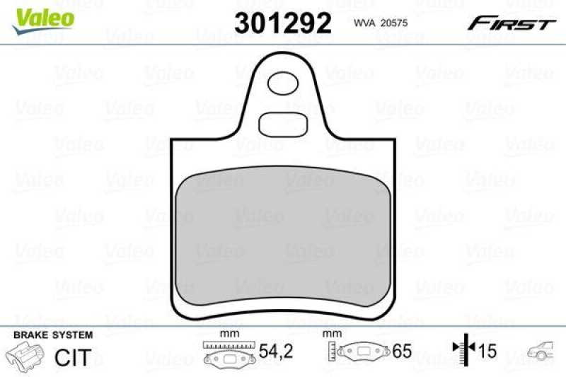 VALEO 301292 SBB-Satz FIRST