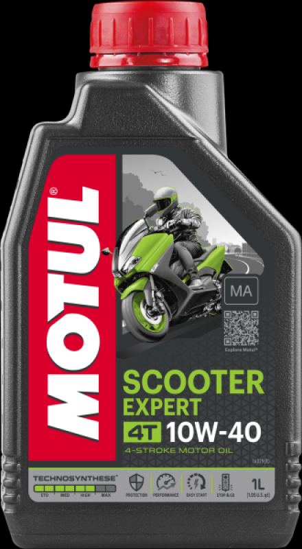 MOTUL 105960 Motoröl Scooter Expert 4T MA 10W-40 1 L