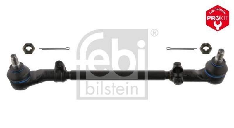 FEBI BILSTEIN 02289 Spurstange mit Kronenmuttern und Splinten für VW-Audi