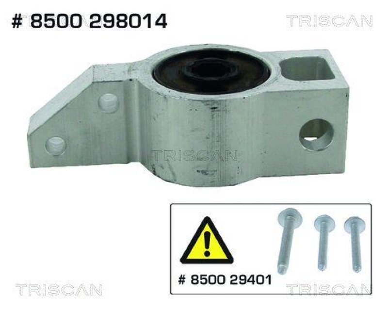 TRISCAN 8500 298014 Gummimetallager für Seat, Vw