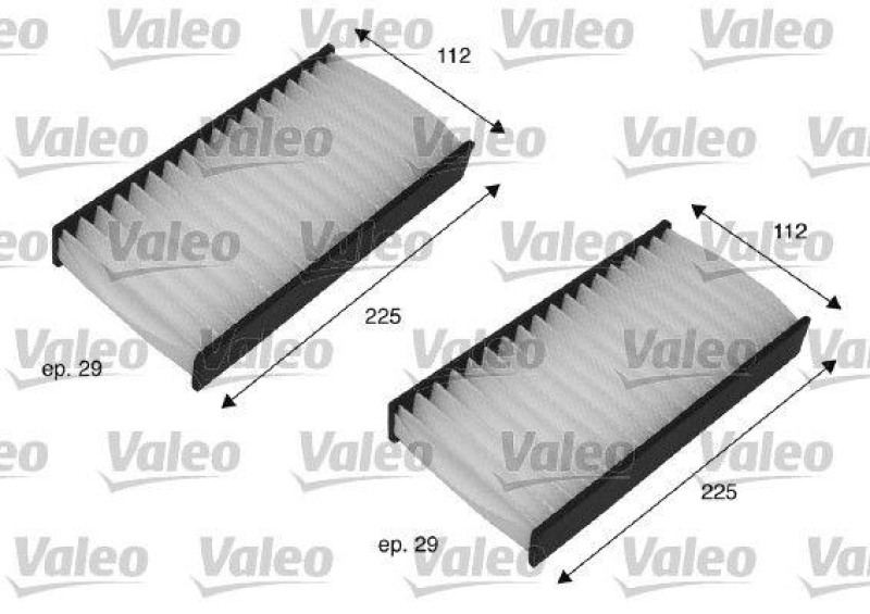 VALEO 698735 Innenraumluftfilter