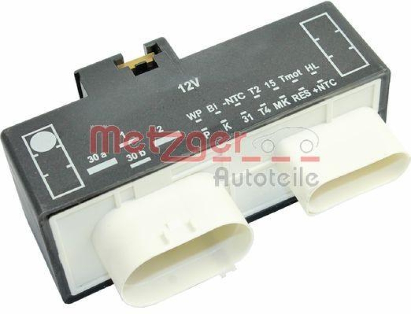 METZGER 0917284 Steuergerät Elektrolüfter Motorkühlung für AUDI/SEAT/SKODA/VW