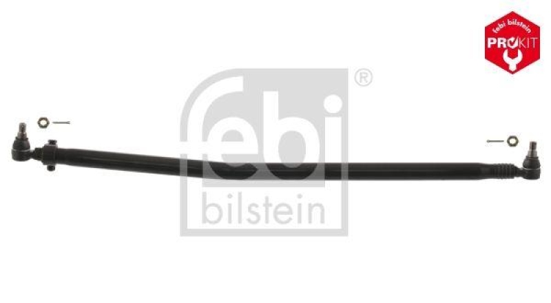 FEBI BILSTEIN 35422 Spurstange mit Kronenmuttern und Splinten für Volvo