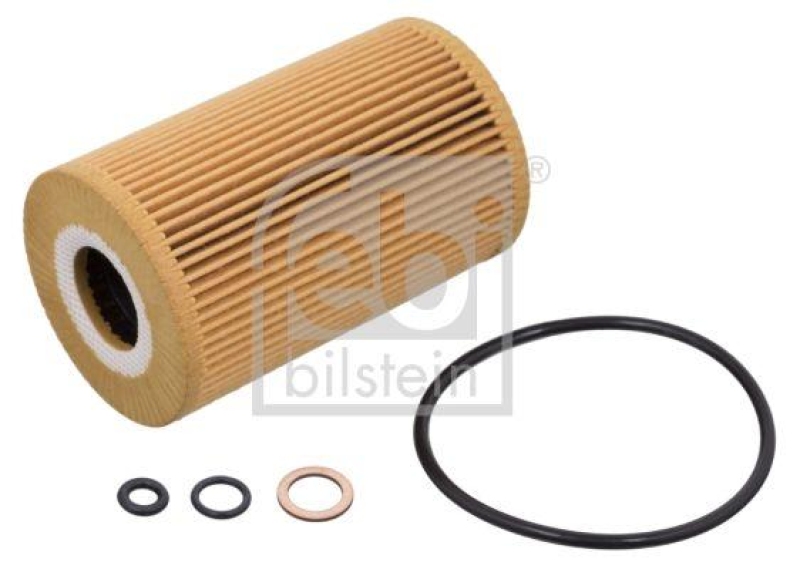 FEBI BILSTEIN 26684 Ölfilter mit Dichtringen für BMW