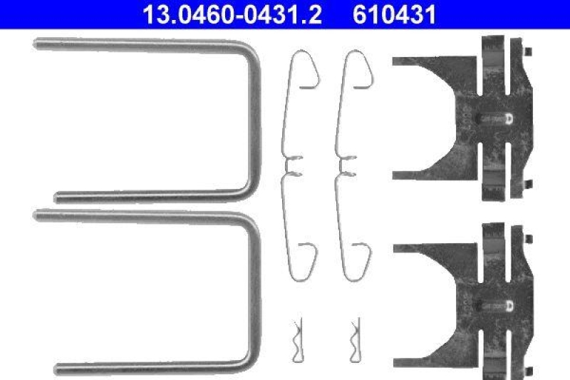 ATE 13.0460-0431.2 Belagsatz Zubehör