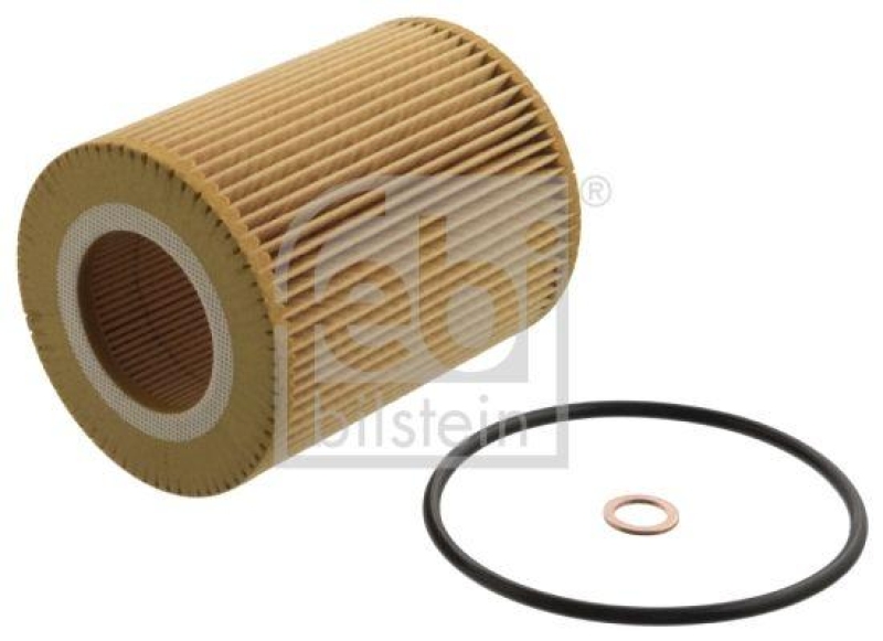 FEBI BILSTEIN 26686 Ölfilter mit Dichtringen für BMW