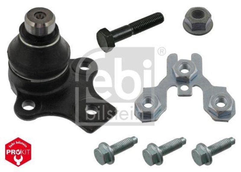 FEBI BILSTEIN 39810 Traggelenk mit Anbaumaterial für VW-Audi