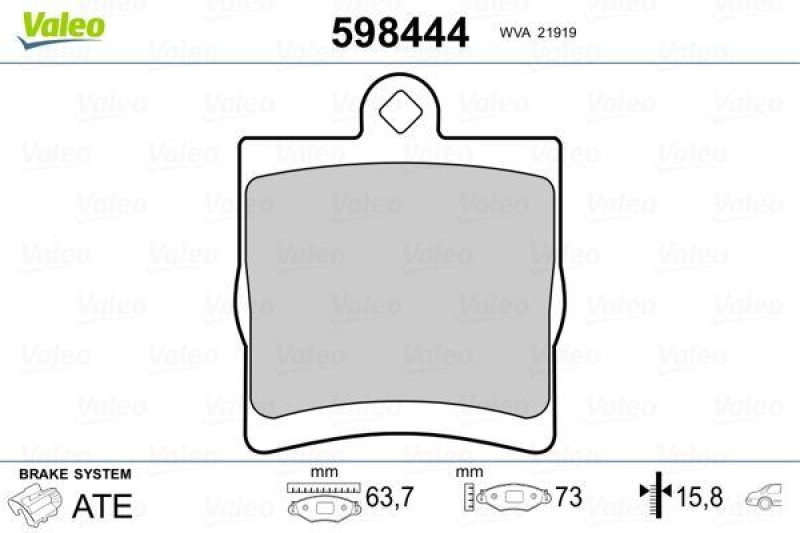 VALEO 598444 SBB-Satz PREMIUM