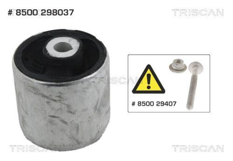 TRISCAN 8500 298037 Gummimetallager für Audi