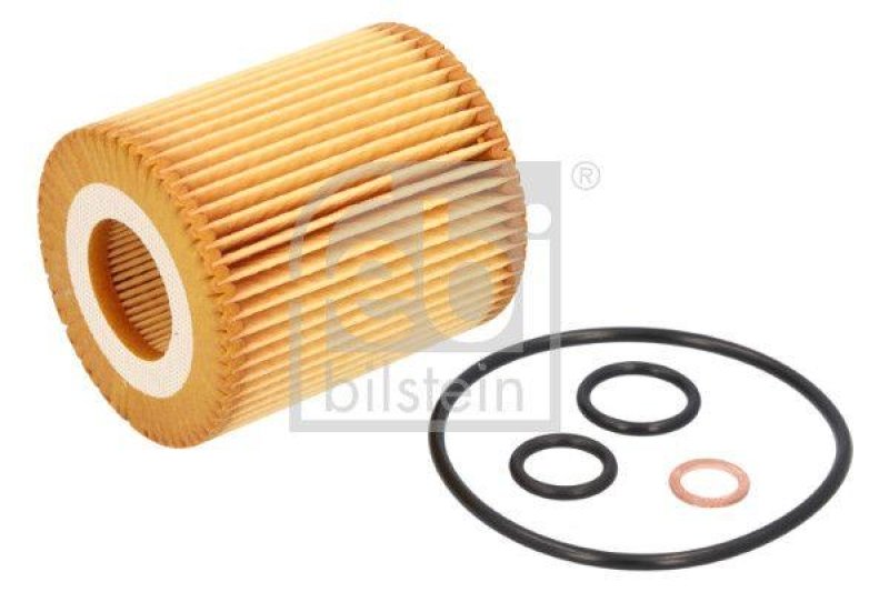 FEBI BILSTEIN 26705 Ölfilter mit Dichtringen für BMW