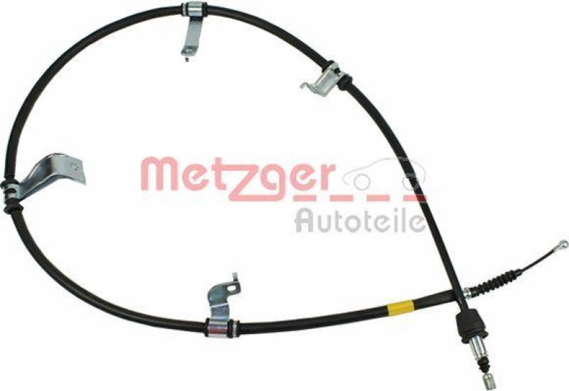 METZGER 17.2581 Seilzug, Feststellbremse für HYUNDAI/KIA hinten links