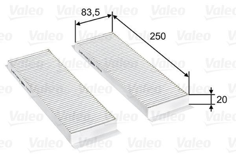 VALEO 715748 Innenraumluftfilter