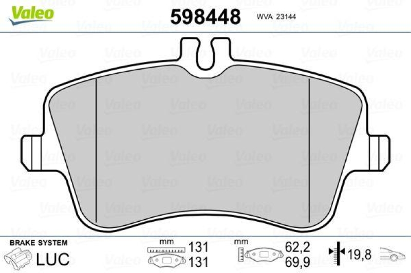 VALEO 598448 SBB-Satz PREMIUM