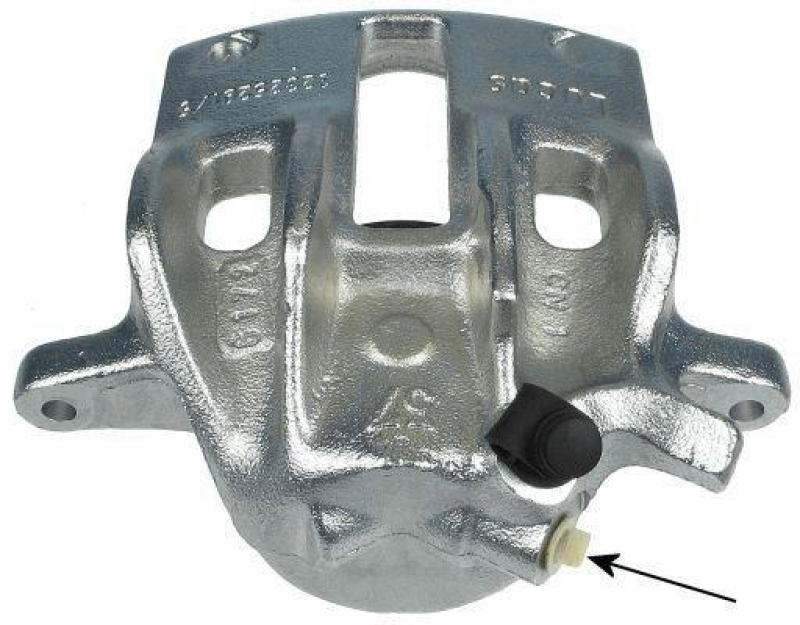 HELLA 8AC 355 391-621 Bremssattel für PEUGEOT