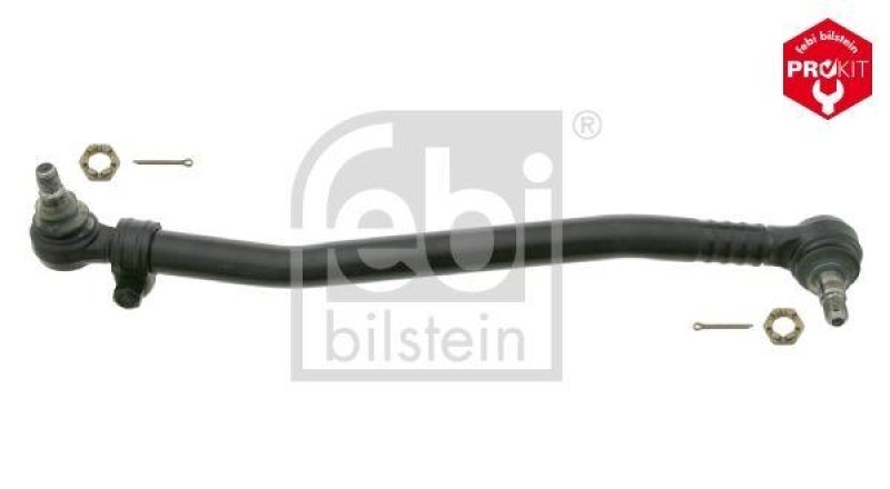 FEBI BILSTEIN 26882 Lenkstange mit Kronenmuttern und Splinten für Mercedes-Benz