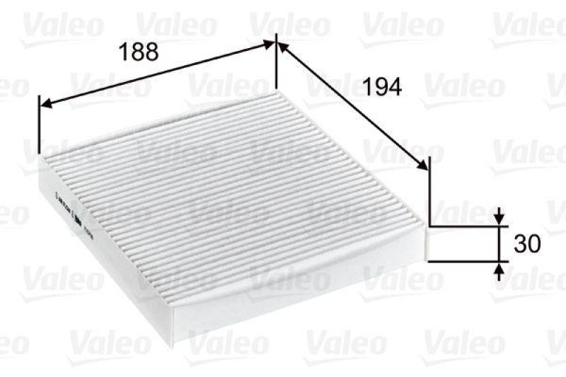 VALEO 715755 Innenraumluftfilter