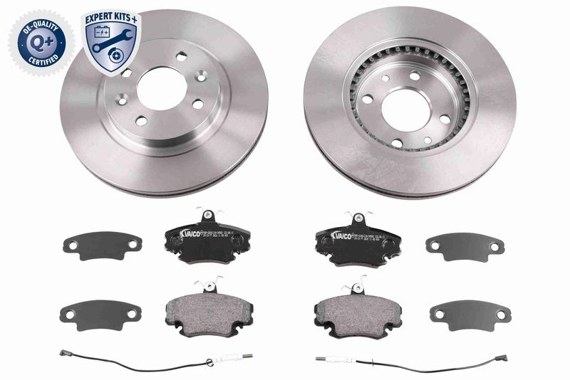 VAICO V46-1228 Bremsensatz, Scheibenbremse Vorderachse mit Abs für RENAULT